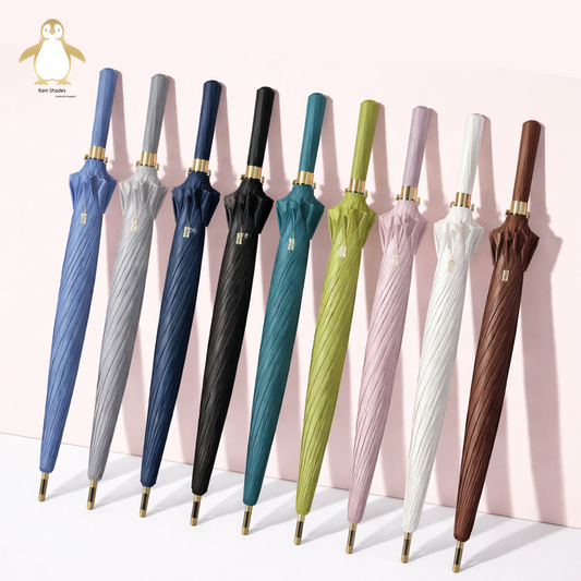 Stylish Long 10 Bones Wind Proof Umbrella